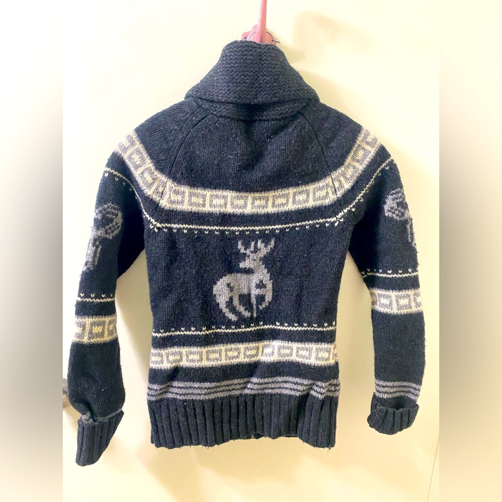 TNA Reindeer Lambwool Sweater - Picture 2 of 6